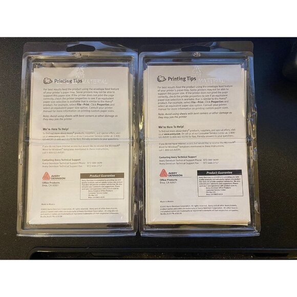 AVERY 5248 Printable Mailing Seals Clear 1" round 945 Labels Laser Ink Jet - Picture 3 of 5